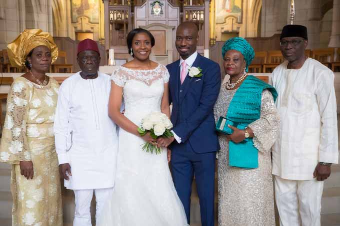 Nigerian wedding at Leeds Cathedral